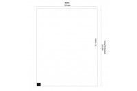 Ge/marquette ecg papier mac-4000 gevouwen 2030887-001