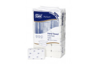 Tork xpress papieren handdoek soft premium 2 laags intergevouwen
26x21cm h2 wit 100289