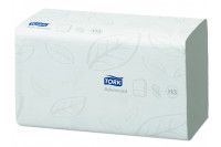 Tork papieren handdoek advanced 2-laags singlefold 23x24,8cm h3 wit
290163