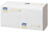 Tork xpress papieren handdoek extra soft 2 laags intergevouwen 34x21cm
h2 wit 100297