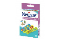 Nexcare soft wondpleisters assortiment kids 20st 7.2x1.9cm n0920nlw