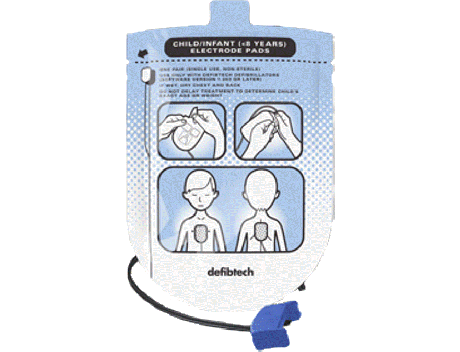 DEFIBTECH AED ELEKTRODEN KIND DOP-200P