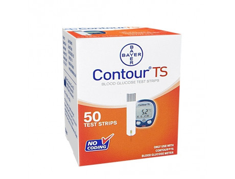 CONTOUR TS TESTSTRIPS BLOEDGLUCOSE 50ST 84239658
