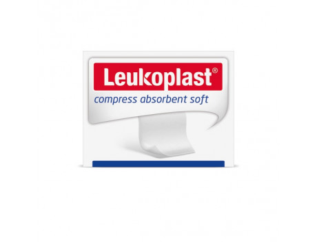 LEUKOPLAST COMPRESS ABSORBENT SOFT 10X10CM 71280-00 STERIEL

