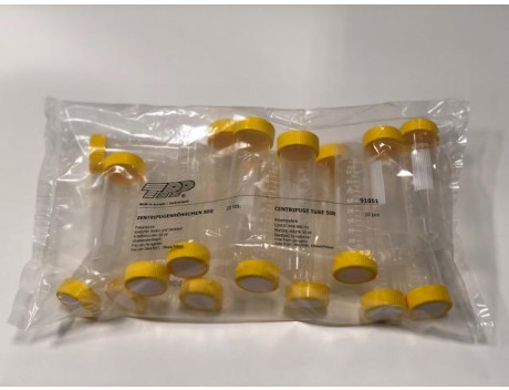 Steriele urine container gele dop (LZR) 